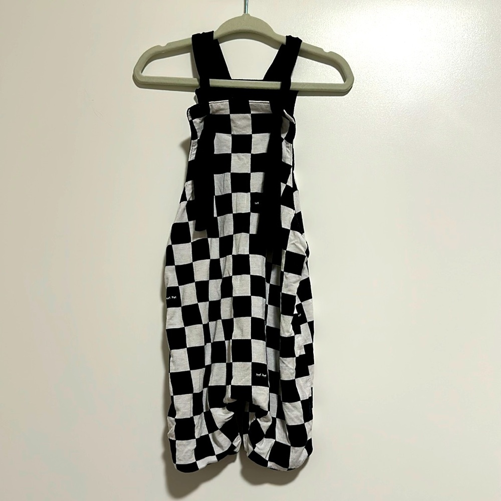 Little Sleepies Custom Shortall Pants Cool Checks 2t